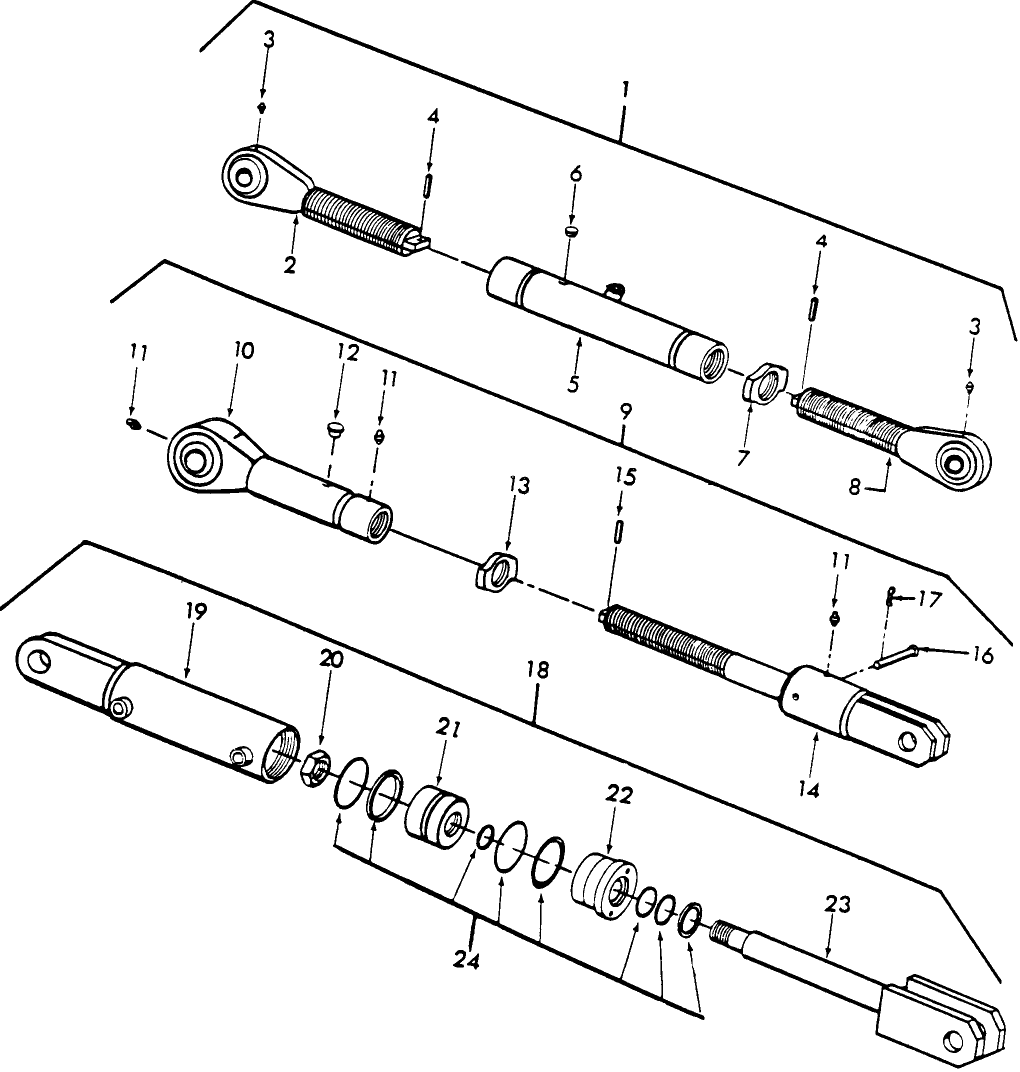 05E03 3-POINT HITCH COMPONENTS