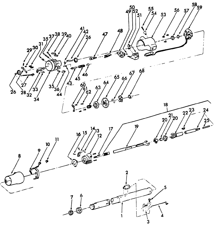 03A02 STEERING COLUMN