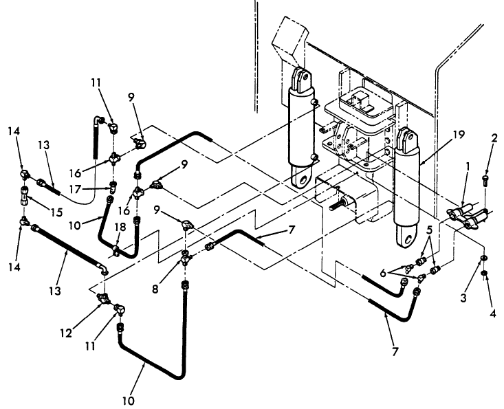 17A08 3-POINT HYDRAULICS, W/DOZER OPTION