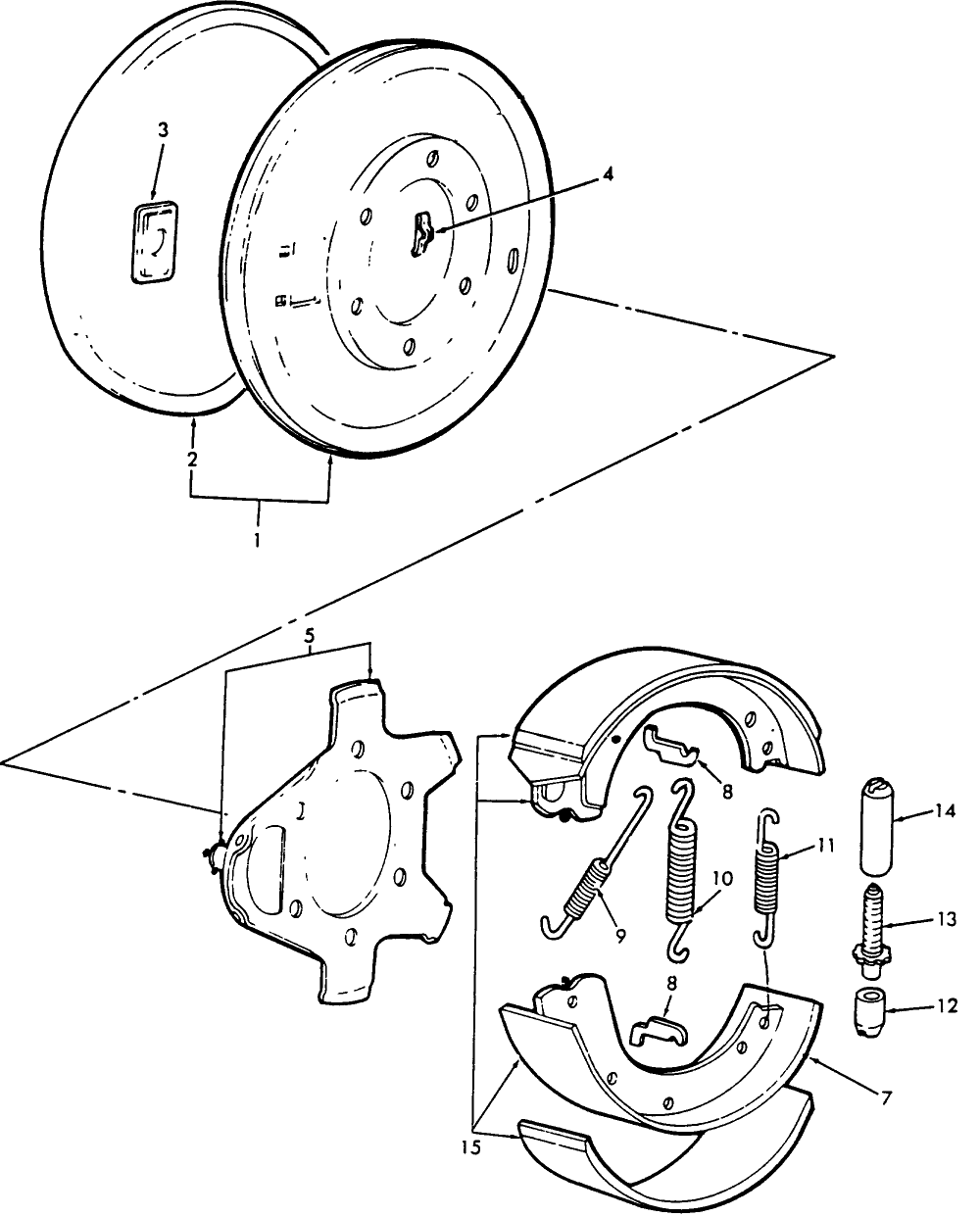 02A01 BRAKES & RELATED PARTS (53/54), NAA, NAB