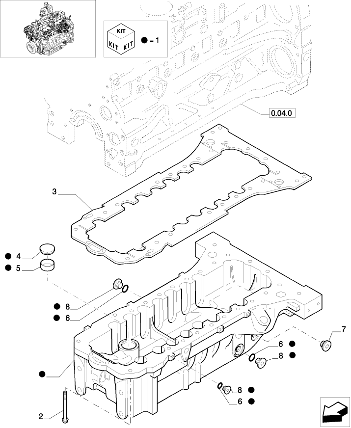 0.04.2 ENGINE OIL SUMP