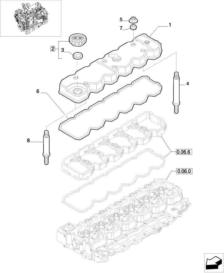 0.06.3(01) CYLINDER HEAD COVERS