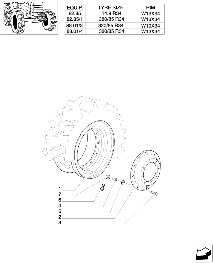 82.00(04) 4WD DRIVING WHEELS