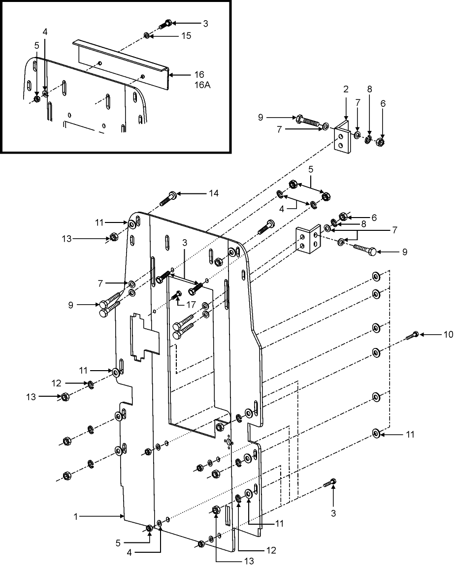14E01 BAFFLE, HEAT