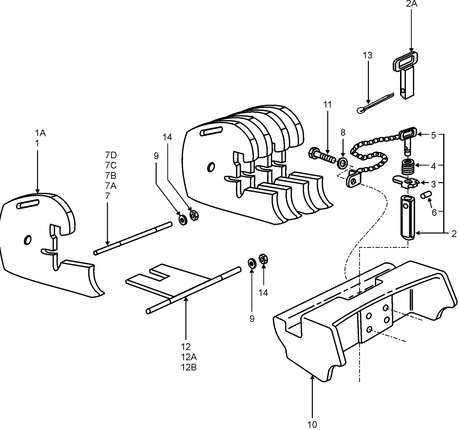 01C01 FRONT END WEIGHTS