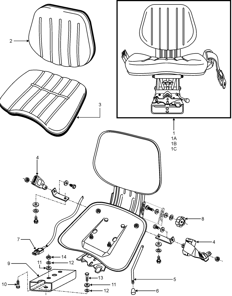 13A01 SEAT ASSEMBLY, GRAMMER