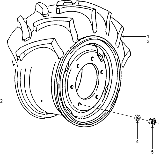 01B02 REAR WHEELS, 2WD & 4WD - MEXICO & LAR