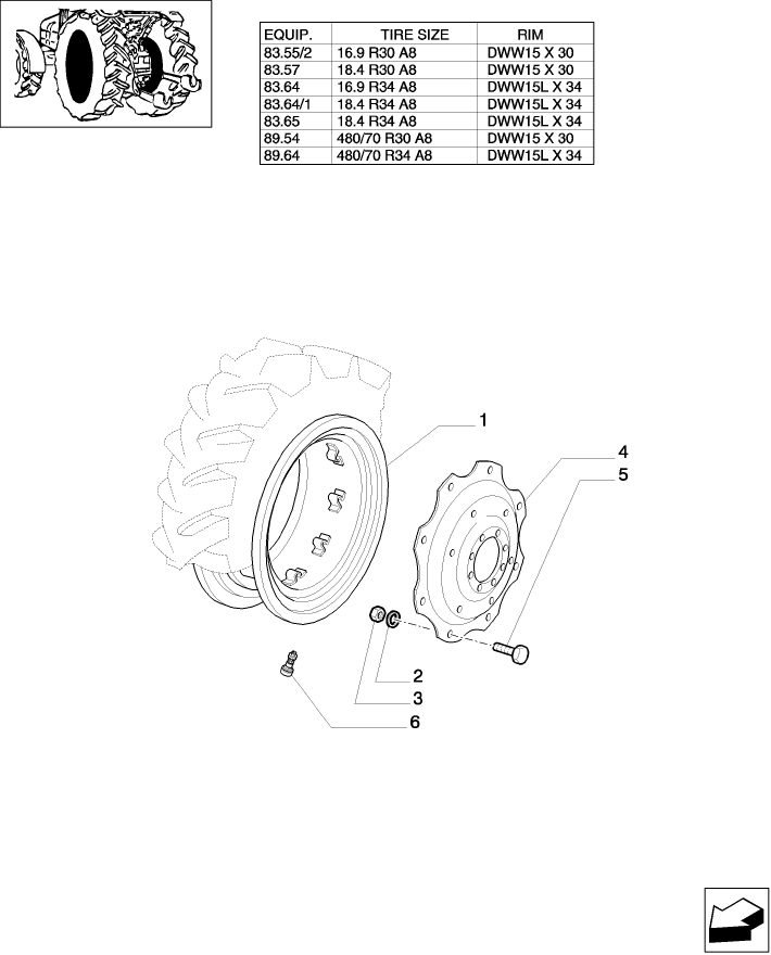 83.00(02) DRIVE WHEELS