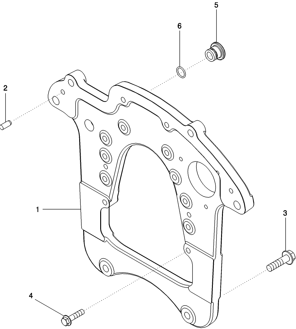 02 -09 ENGINE SUPPORT HOUSING ASSEMBLY