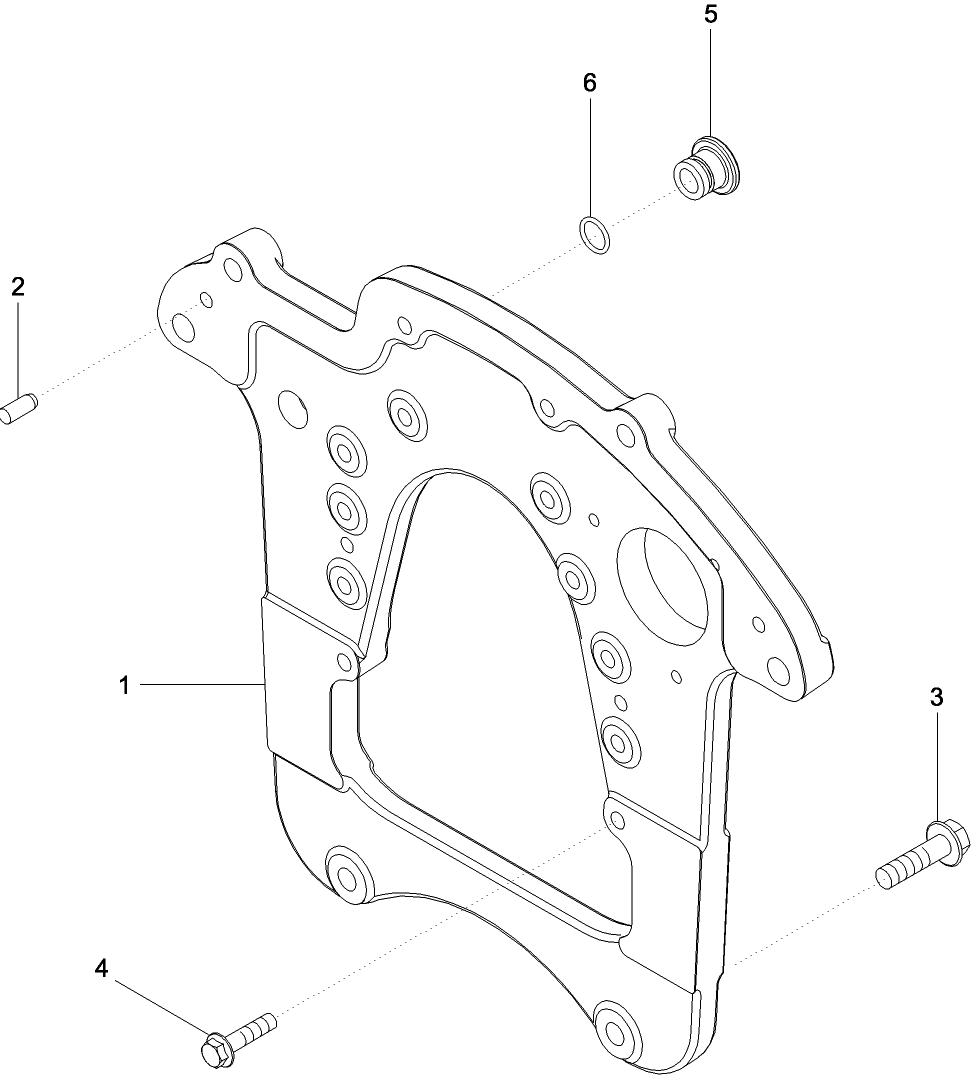 02 -08 ENGINE SUPPORT HOUSING ASSEMBLY