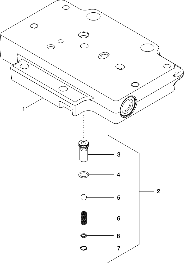 06 -07 PLATE ASSEMBLY - VALVE MOUNTING