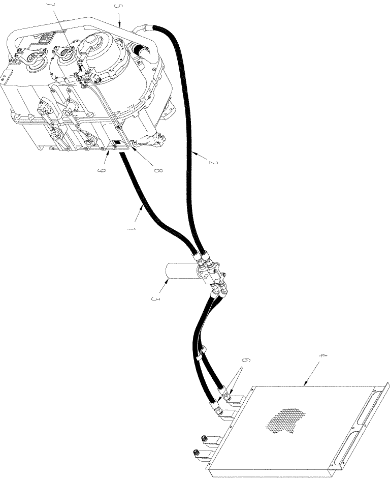 01 -01 PICTORIAL INDEX - TRANSMISSON AND PTO CLUTCH LUBRICATION, MANUAL SHIFT TRANSMISSION