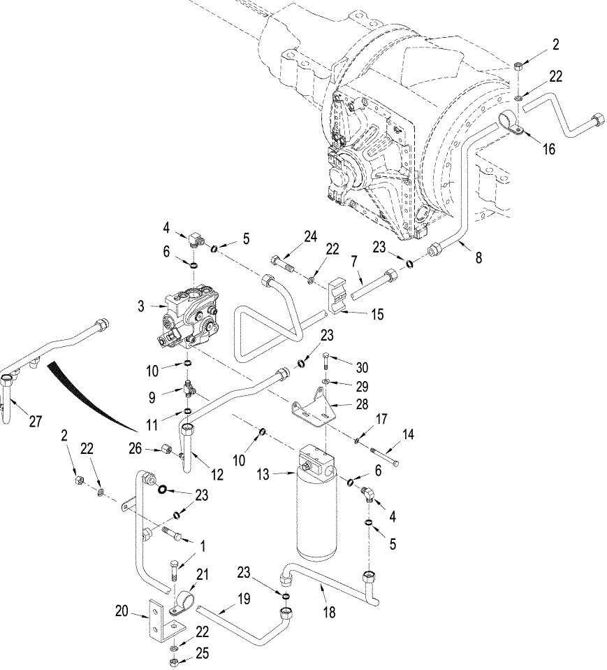 08-07 AXLE HYDRAULICS - COOLING CIRCUIT