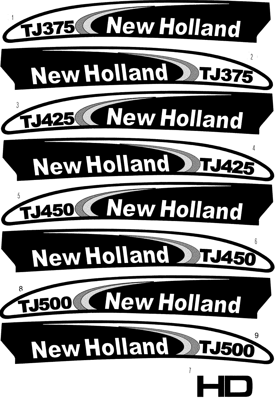 09 -57(01) DECALS - HOOD, ASN RVS001801