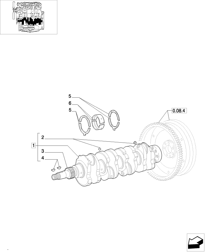 0.08.0/01 CRANKSHAFT