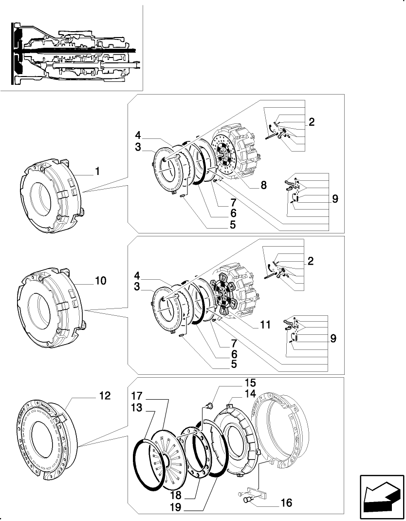 1.25.0/  A CLUTCH - PARTS