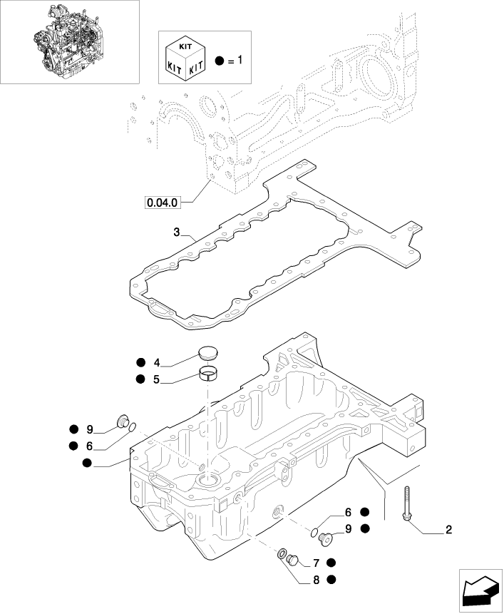 0.04.2 ENGINE OIL SUMP