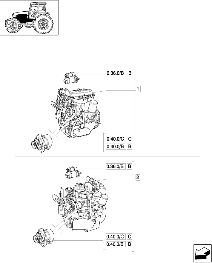 0.02.1/ 3 (VAR.039) STANDARD - EMISSIONIZED ENGINE