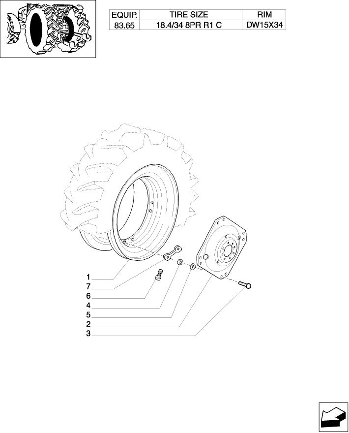 83.00(23) DRIVE WHEELS