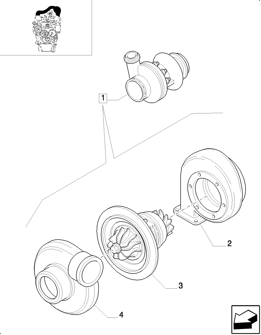 0.24.0/A TURBOCHARGER BREAKDOWN