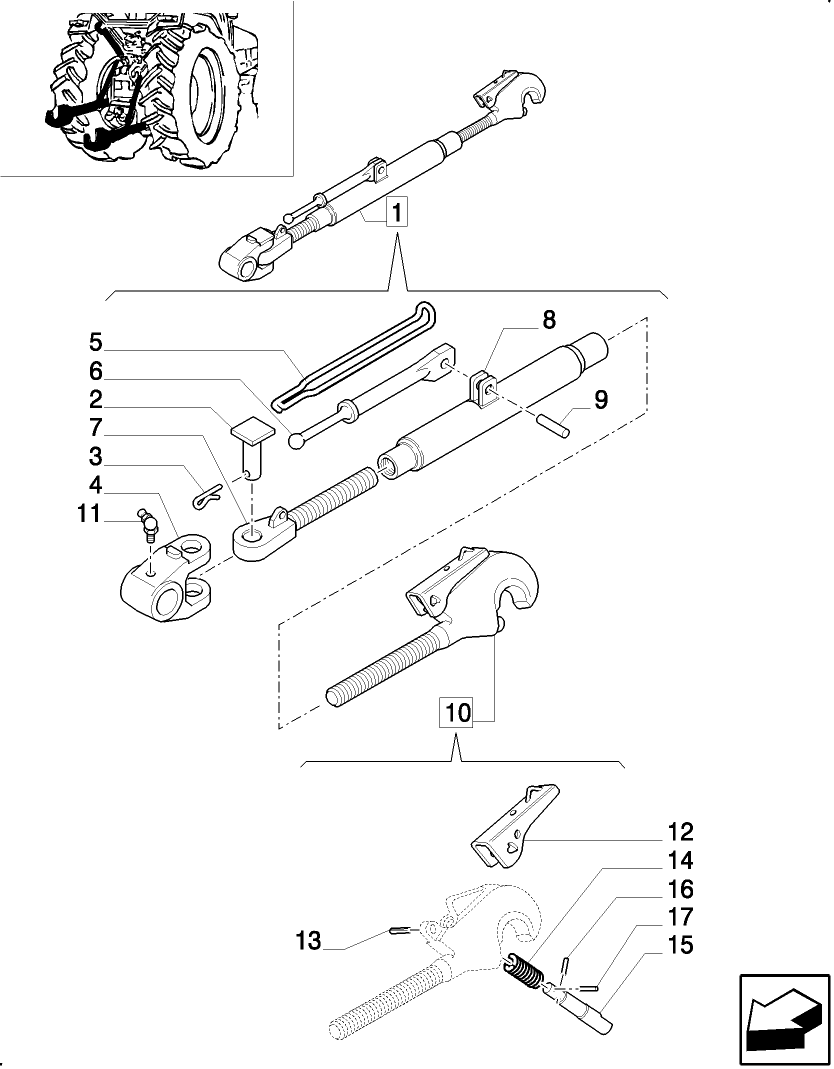 1.89.6/  E(01) TOOLING CONNECTION UNIT BREAKDOWN (P/N 5174532 & 5174401) - C5157