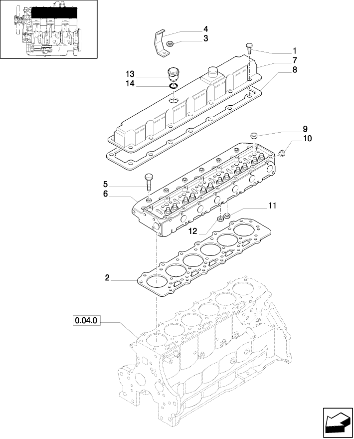0.06.0(01) CYLINDER HEAD & RELATED PARTS