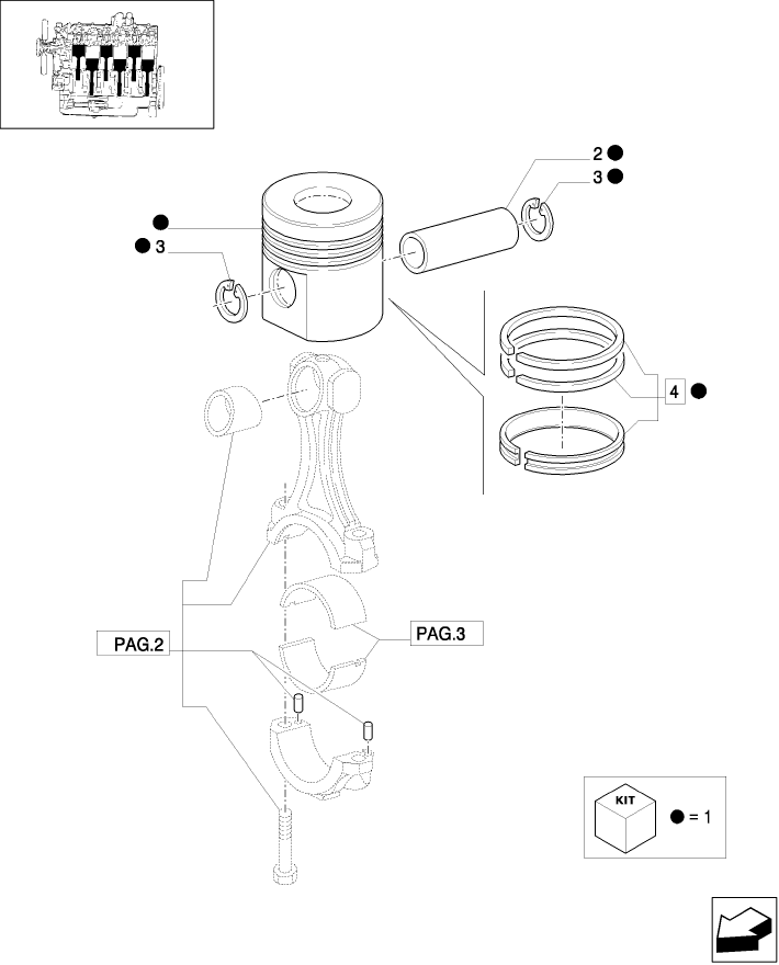 0.08.2(01) PISTON & CONNECTING ROD