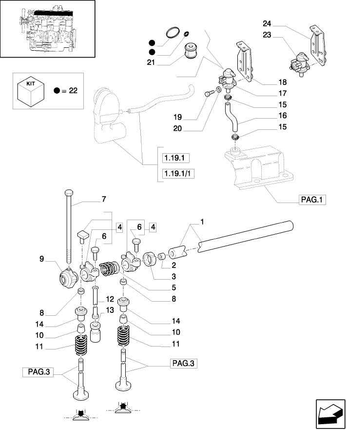 0.06.0(02) CYLINDER HEAD, ROCKER ARM, VALVES & RELATED PARTS