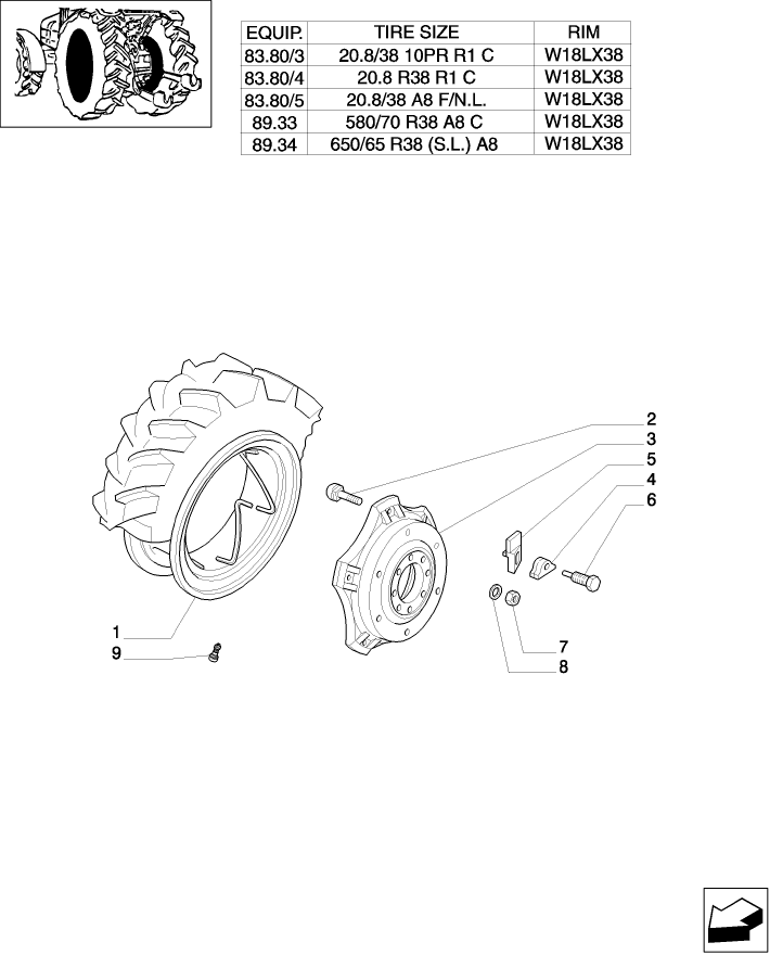83.00(26) DRIVE WHEELS