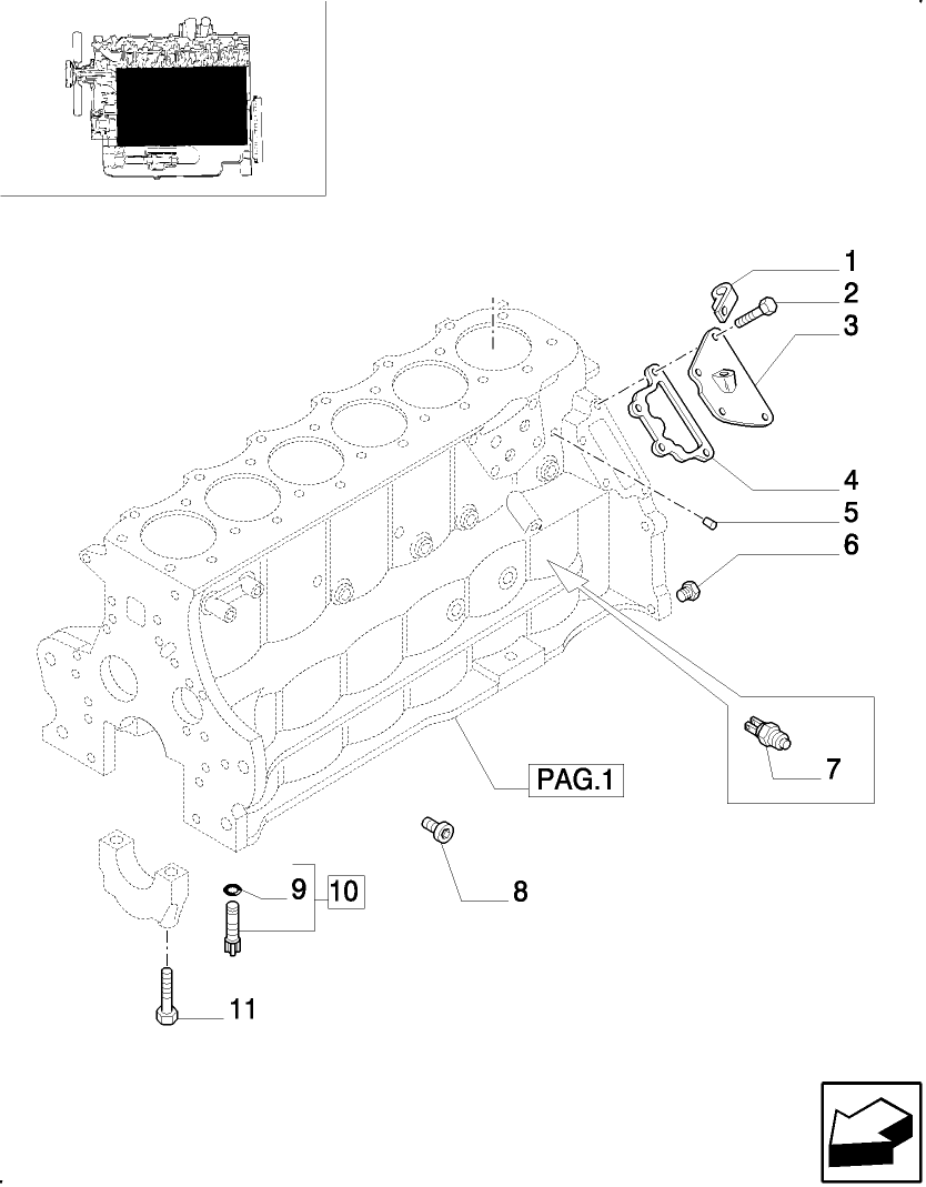 0.04.0(02) CYLINDER BLOCK & RELATED PARTS