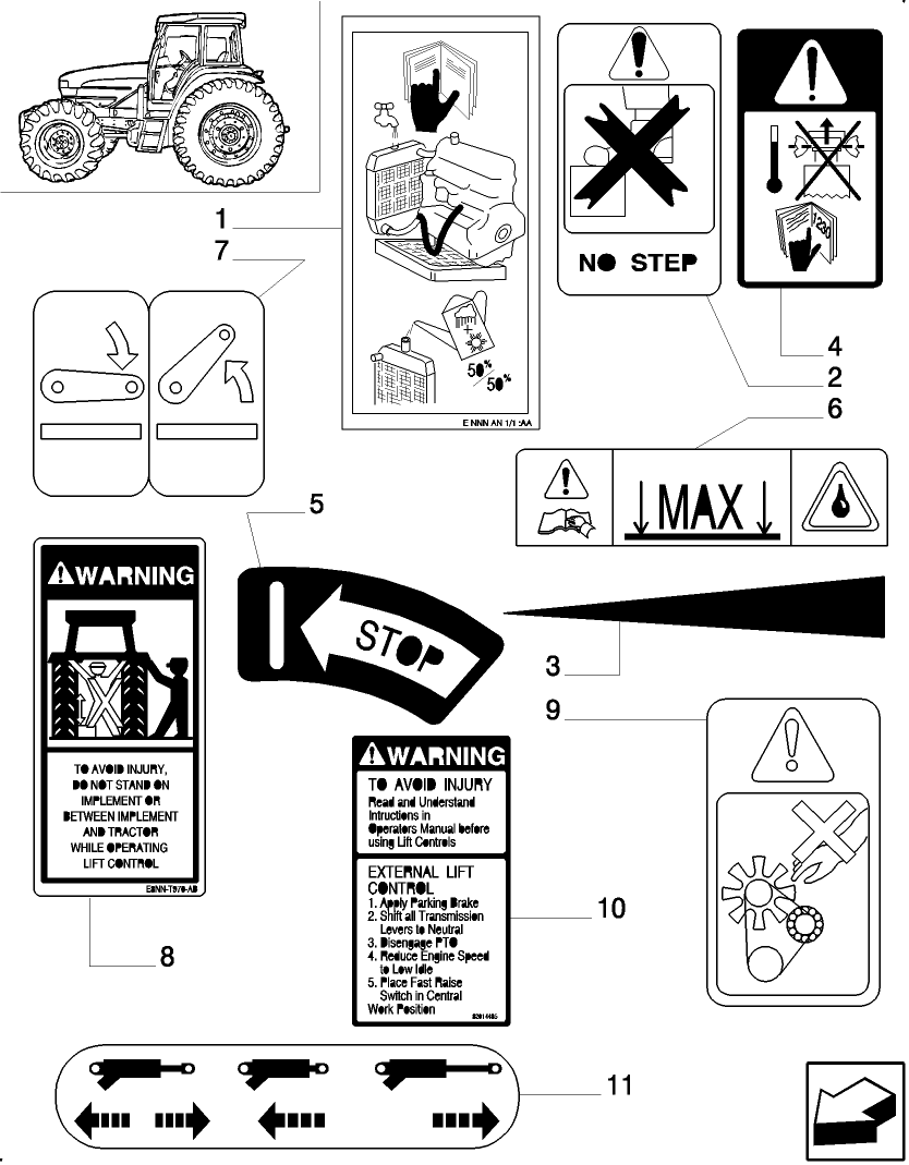 007(02) DECALS- NORTH AMERICA VERSION