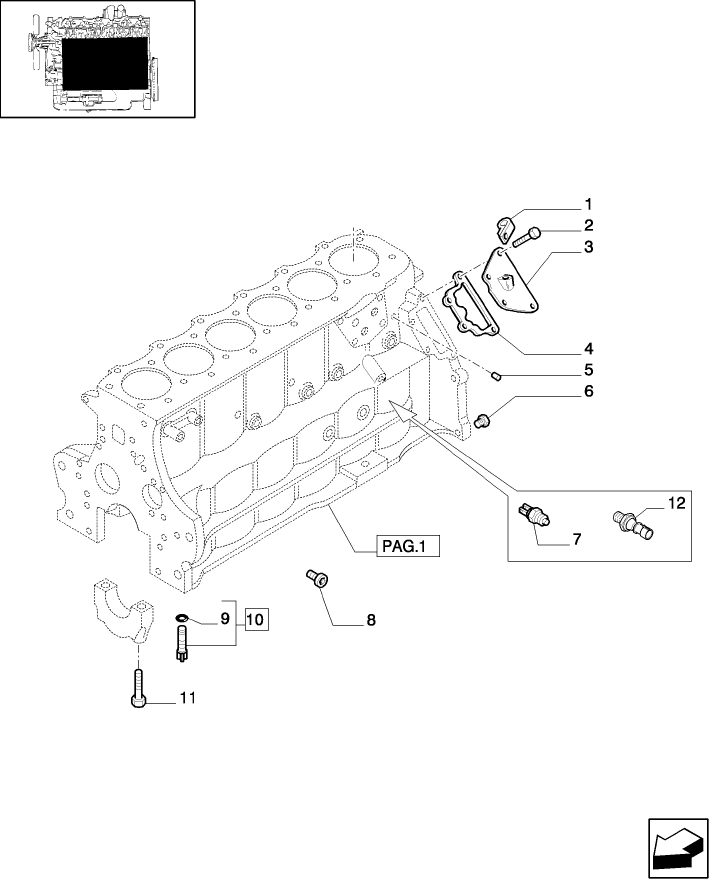 0.04.0(02) CYLINDER BLOCK & RELATED PARTS