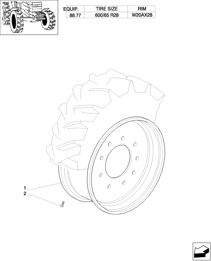 82.00(15) 4WD DRIVING WHEELS
