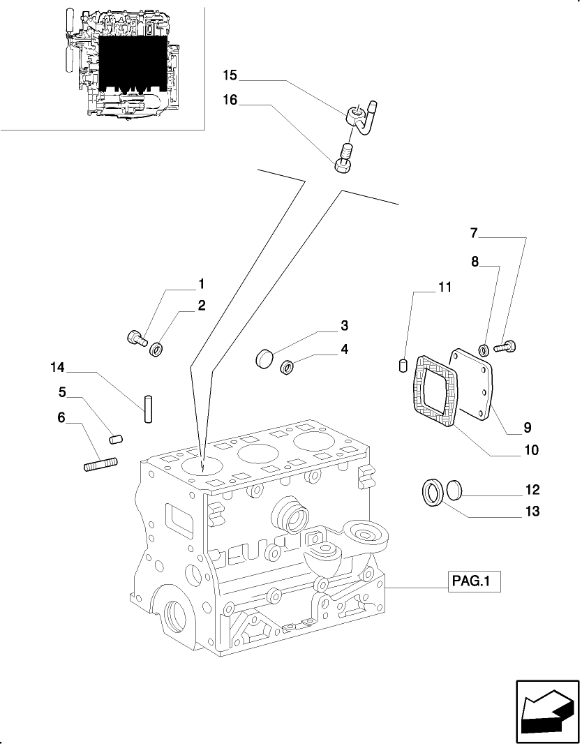 0.04.0(02) CRANKCASE AND CYLINDER