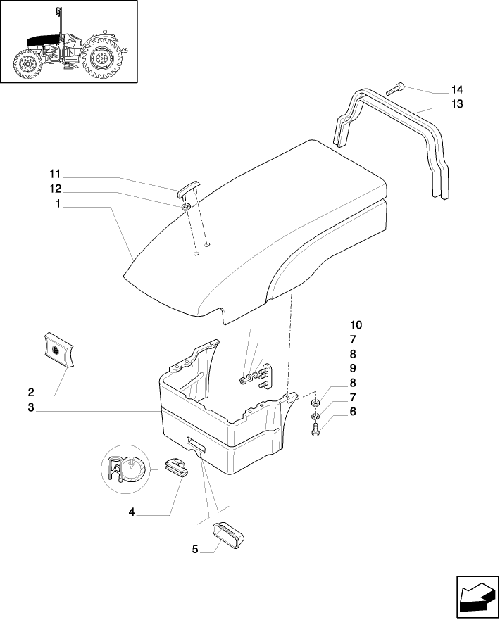 1.83.0/ 1(01) (VAR.105-358-589-590) NOISE REDUCTION PACKAGE - HOODS