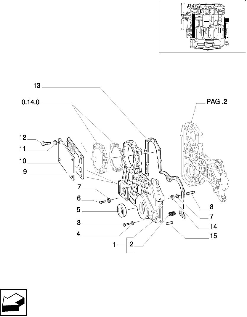 0.04.3(01) ENGINE COVERS & GASKETS