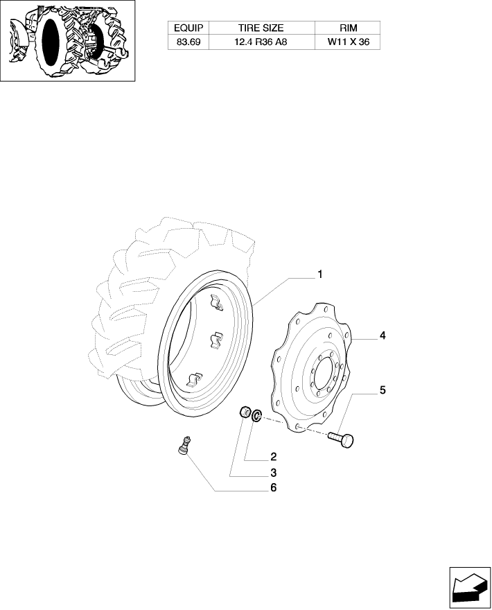 83.00(05) DRIVE WHEELS