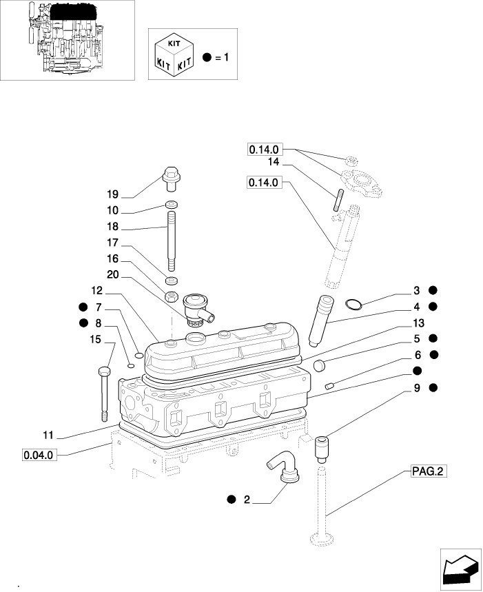 0.06.0(01) CYLINDER HEAD ASSEMBLY