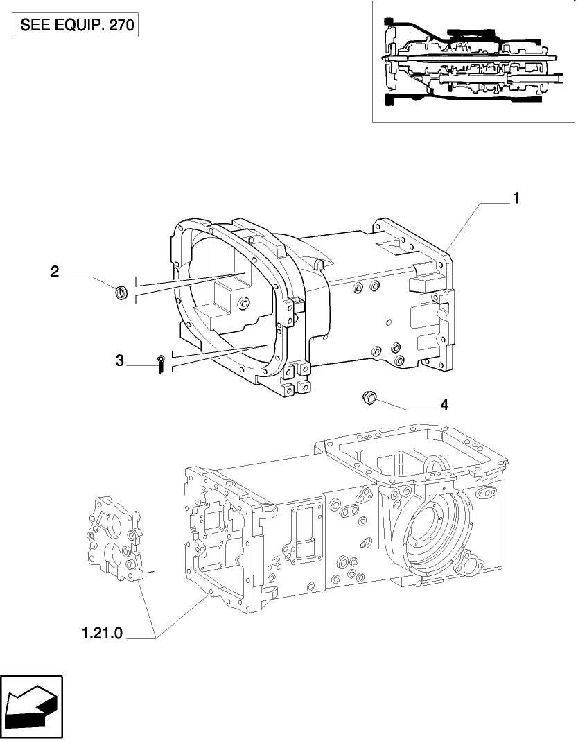 1.21.0/ 3 (VAR.275) HI-LO TRACTOR BODY