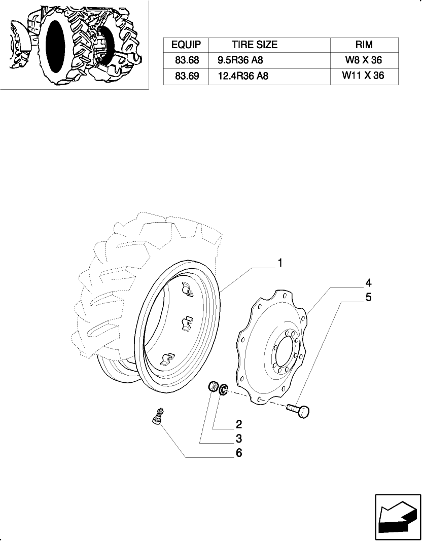 83.00(04) DRIVE WHEELS