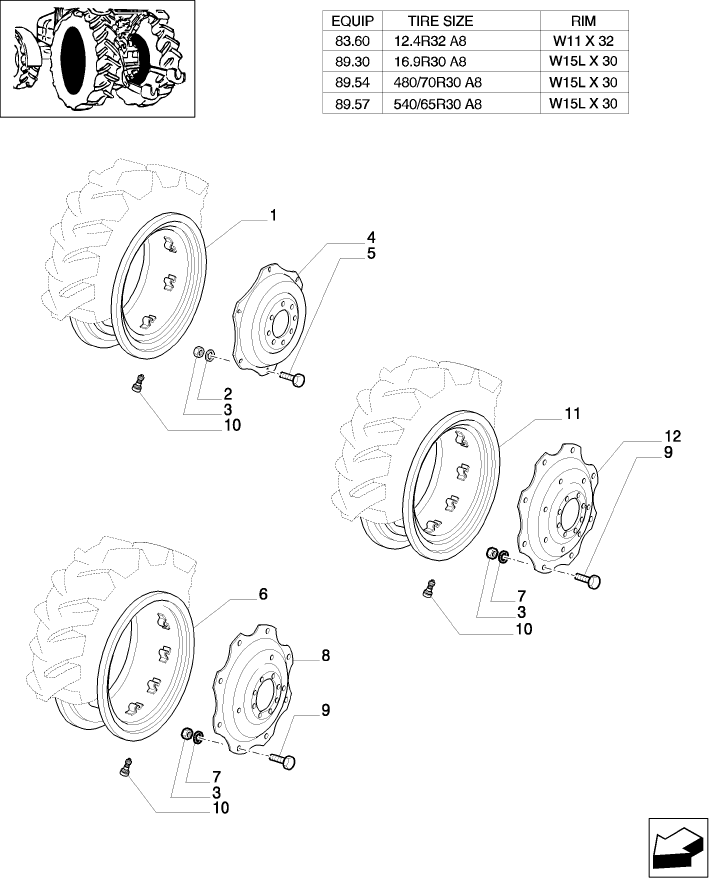 83.00(05) DRIVE WHEELS