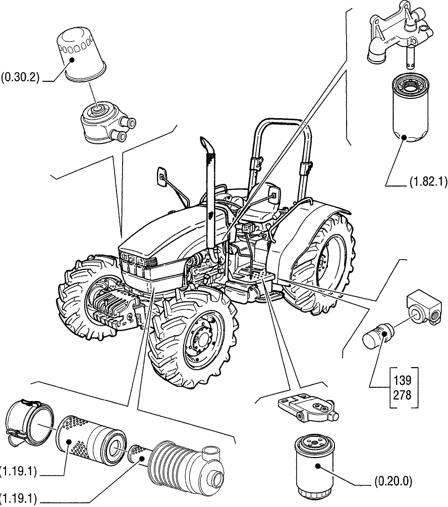  DLR STOCK NO. AMER. RECOMMENDED STOCKING PARTS