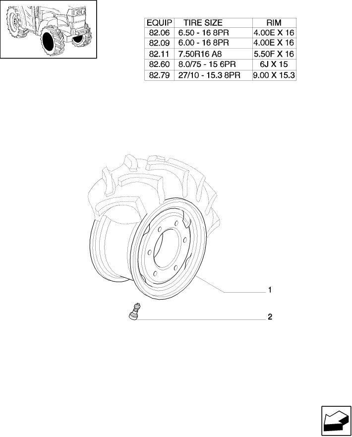 82.00(01) 4WD DRIVING WHEELS(4WD)