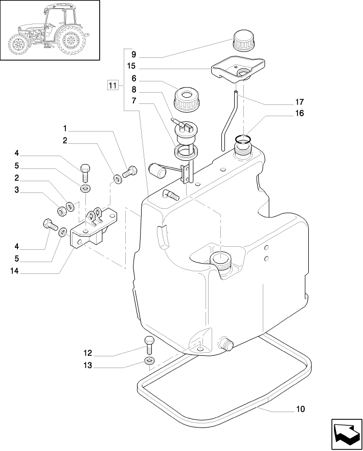 1.14.0(01) FUEL TANK & RELATED PARTS - C5372