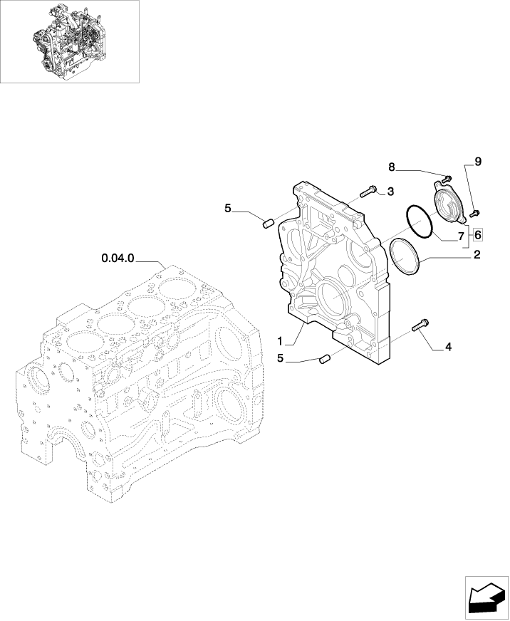 0.04.3/01 CRANKCASE COVERS (NA)