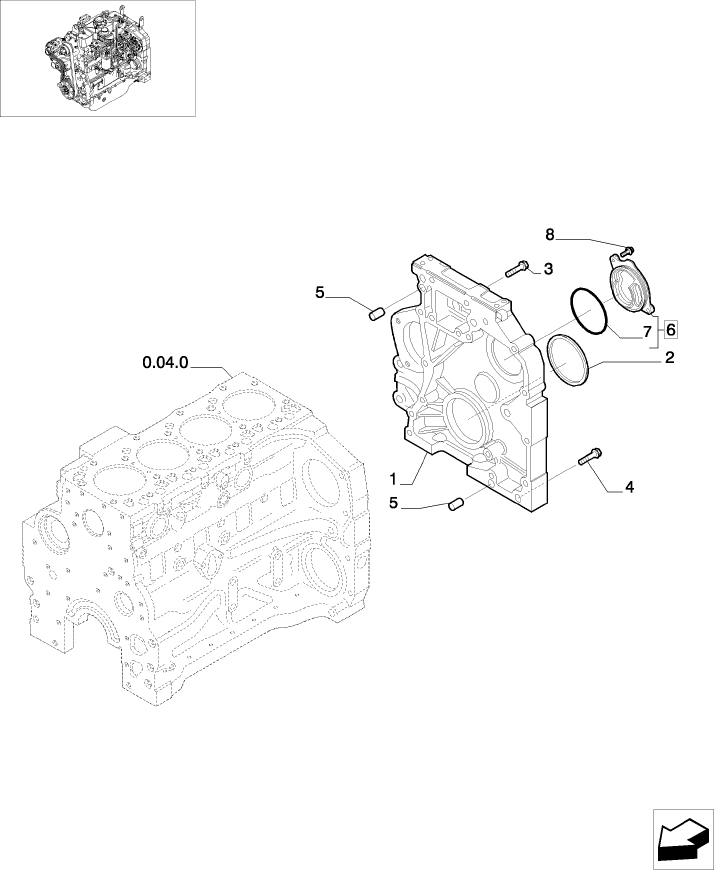 0.04.3 CRANKCASE COVERS