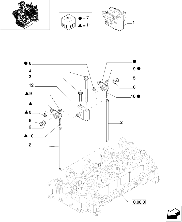 0.06.6 ROCKER SHAFT