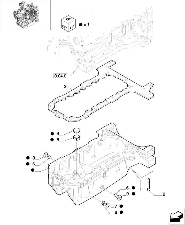 0.04.2 ENGINE OIL SUMP