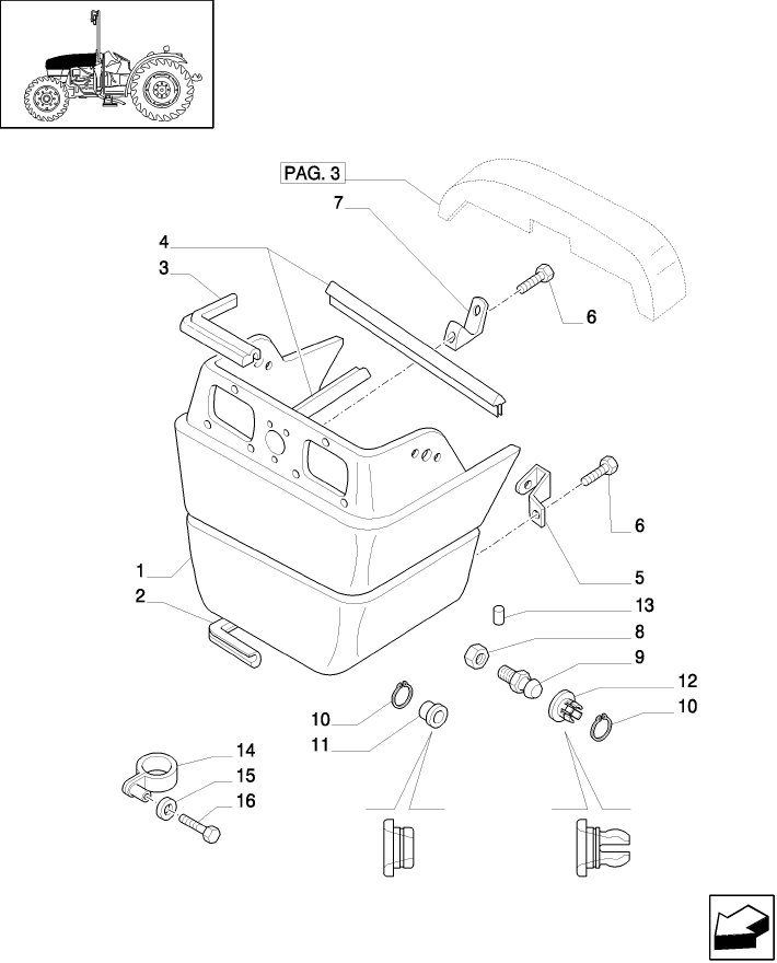1.83.0(05) HOOD FRONT GRILLE AND GASKETS