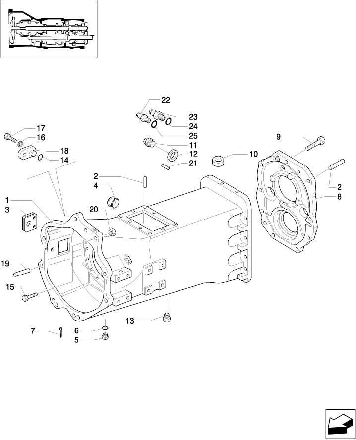 1.21.0(01) CLUTCH BOX TRANSMISSION & RELATED PARTS